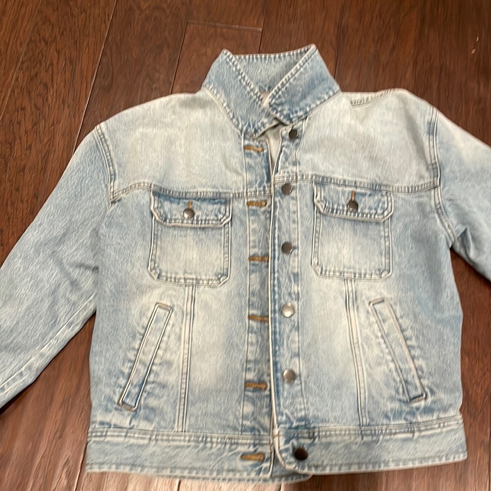 Something Navy denim jacket - M -like new - never worn. No tags